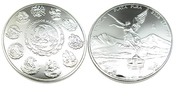 2009 Mexican Libertad Silver Coin