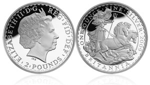 2009 UK Britannia Silver Proof Coin