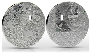 Peace and Security Silver Coin