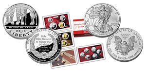 US Mint silver coin sales