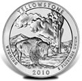 2010 Yellowstone Silver Uncirculated Coins