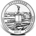 2011 Gettysburg Silver Bullion Coins