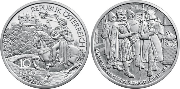 Richard the Lionheart Silver Commemorative Coin