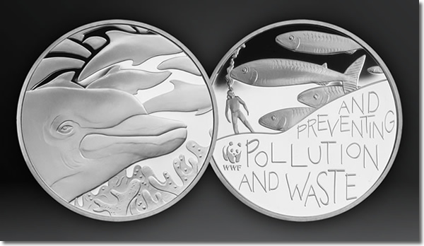 WWF Silver Dolphin Medal