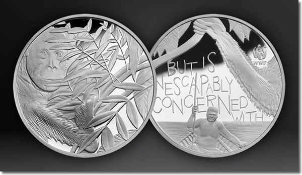 WWF Silver Orang-utan Medal