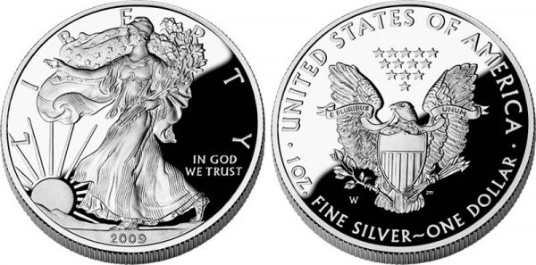 2009 Proof American Silver Eagle - Click to Enlarge