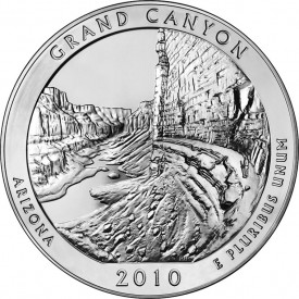 5-Ounce Grand Canyon National Park Silver Bullion Coin