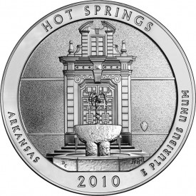 5-Ounce Hot Springs National Park Silver Bullion Coin