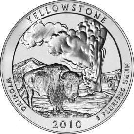 5-Ounce Yellowstone National Park Silver Bullion Coin