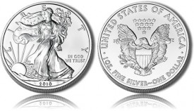 2010 Silver Eagle Bullion Coin