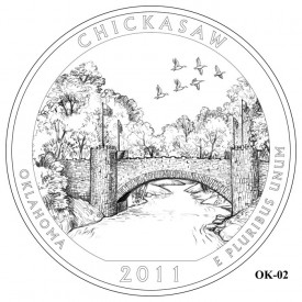 Chickasaw Silver Bullion Coin Design Candidate OK-02