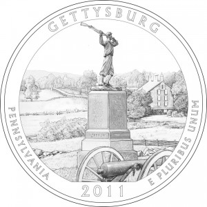 Gettysburg National Military Park Silver Coin Designs