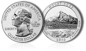 Mount Hood America the Beautiful Silver Bullion Coin