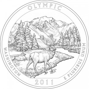 Olympic National Park Silver Coin Designs