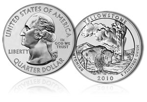 Yellowstone America the Beautiful Silver Bullion Coin