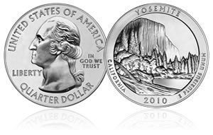 Yosemite America the Beautiful Silver Bullion Coin