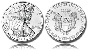 2011 American Silver Eagle Bullion Coin 2011 American Silver Eagle Bullion Coin