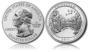 Chickasaw America the Beautiful Coin