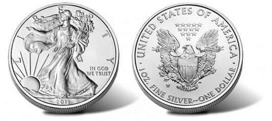 2011-W American Silver Eagle Uncirculated Coin