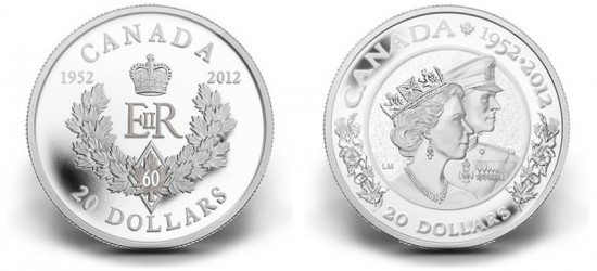 Queen's Diamond Jubilee Canadian Silver Coins