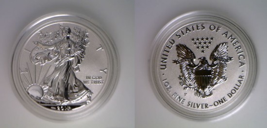 2011-P American Silver Eagle Reverse Proof Coin