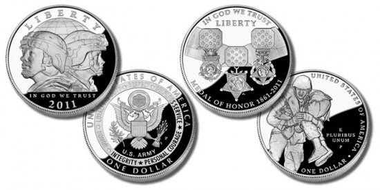 2011 Commemorative Silver Dollars