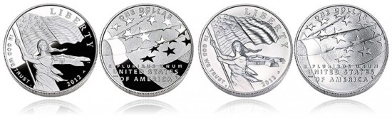 Star-Spangled Banner Silver Dollar Coin Images