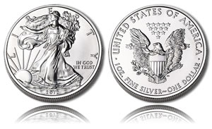 2012 American Silver Eagle Bullion Coin