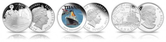 World Mint Titanic Centennial Silver Commemorative Coins