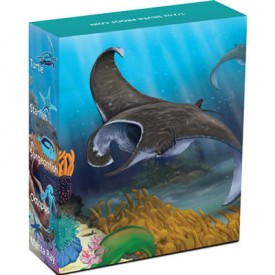 2012 Australian Manta Ray Silver Proof Coin in Shipper