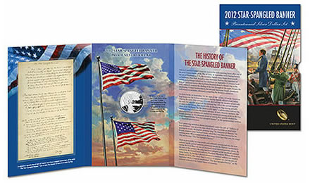 Star-Spangled Banner Bicentennial Silver Dollar Set