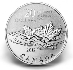 Canadian 2012 $20 Silver Farewell to the Penny Commemorative Coin