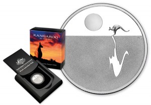 2012 Australian Kangaroo at Sunset Silver Proof Coin