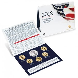 2012 US Mint Annual Uncirculated Dollar Coin Set