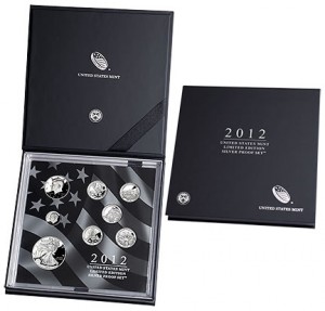 2012 US Mint Limited Edition Silver Proof Set