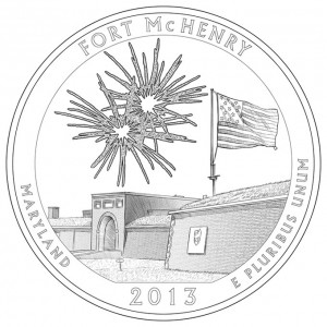 Fort McHenry Silver Coin Design