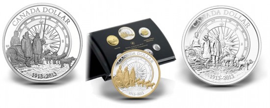 100th Anniversary of the Canadian Arctic Expedition Silver Dollars