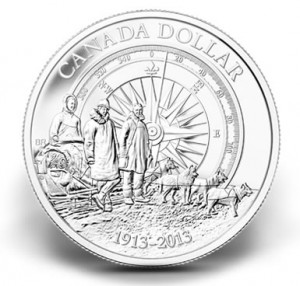 2013 Canadian Arctic Expedition Brilliant Silver Dollar