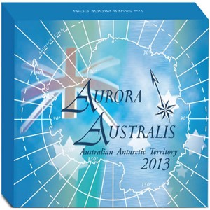 2013 Aurora Australis 1 Ounce Silver Coin in Shipper