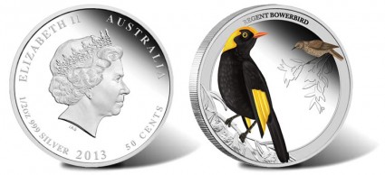 2013 Regent Bowerbird Silver Coin