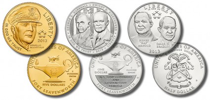 2013 5-Star Generals Commemorative Coins