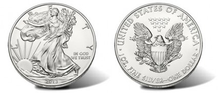 2013 Silver Eagle Bullion Coin