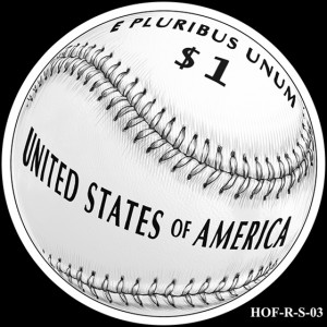 Baseball Commemorative Silver Coin S-03 Candidate