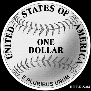 Baseball Commemorative Silver Coin S-04 Candidate