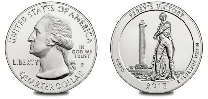 2013 Perry's Victory Five Ounce Silver Uncirculated Coin