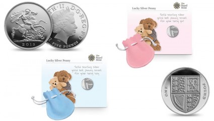 Royal Birth 2013 US Silver Coins and Lucky Silver Pennies