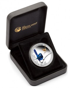 Case for 2013 Splendid Fairy-Wren Silver Coin