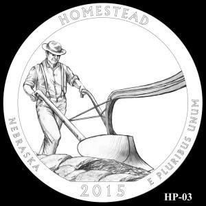 Homestead National Monument of America Silver Coin, Design Candidate HP-03