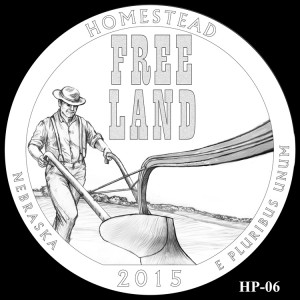 Homestead National Monument of America Silver Coin, Design Candidate HP-06