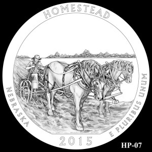 Homestead National Monument of America Silver Coin, Design Candidate HP-07